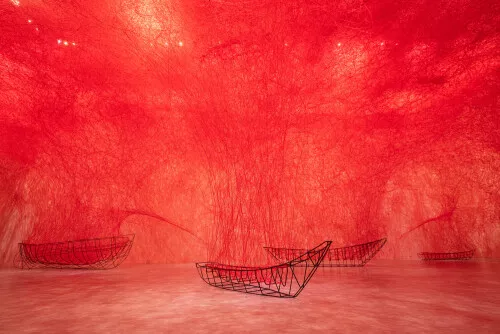 Chiharu Shiota. The Soul Trembles*