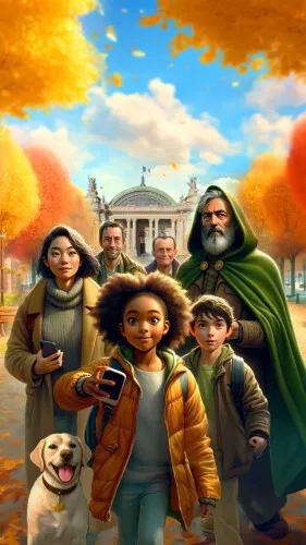 Le combat des maîtres des Arbres - Jeu-spectacle autour du Grand Palais