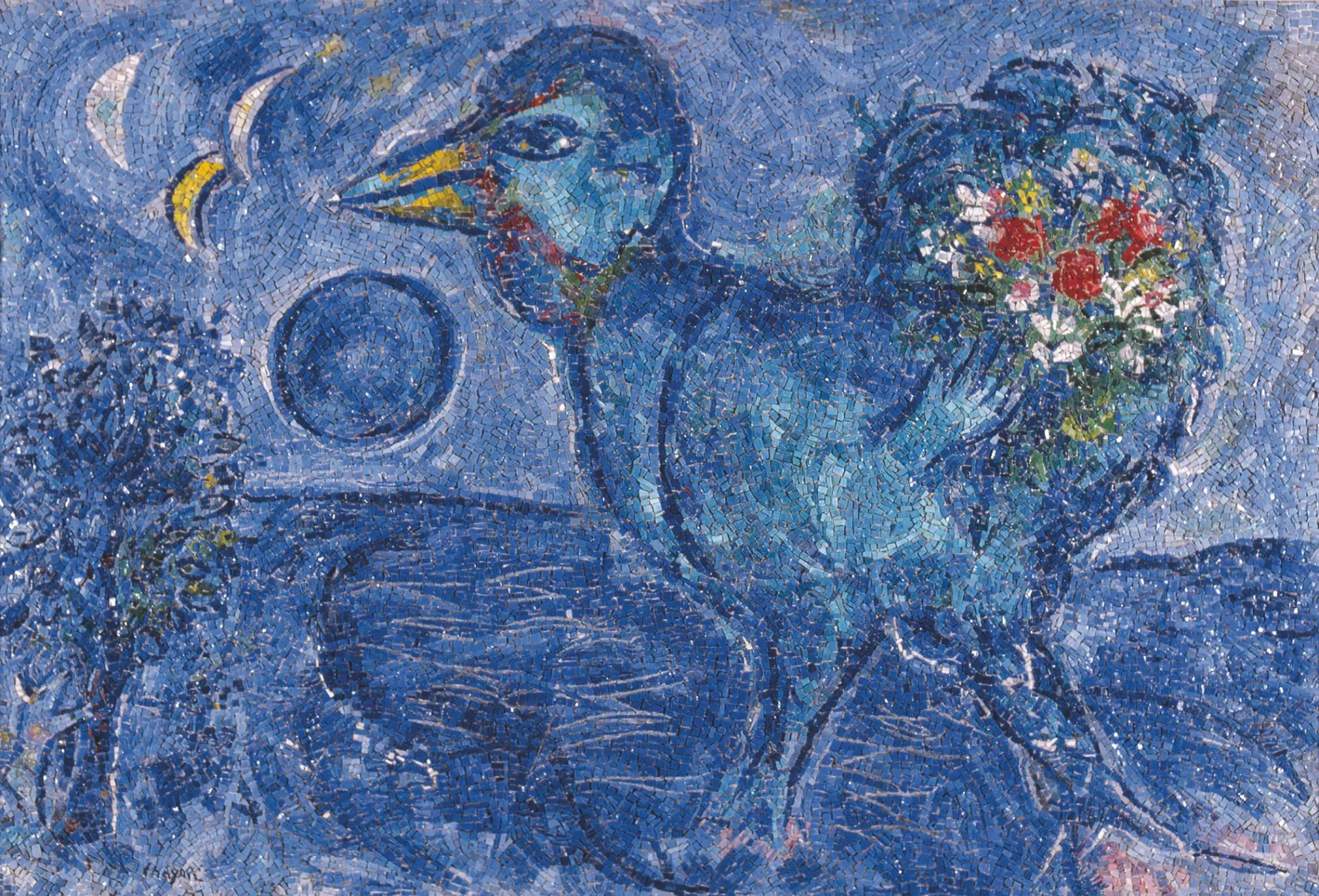 De verre et de pierre. Chagall en mosaïque